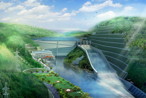 沂南老挝南塔河1号水电站项目